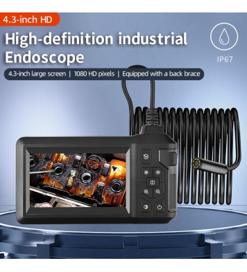 4.3" Single lens 1080HD Endoscope with Screen