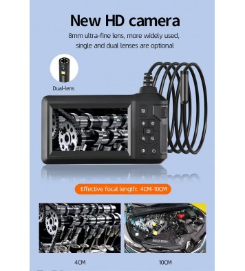 4.3" Dual lens 1080HD Endoscope with Screen