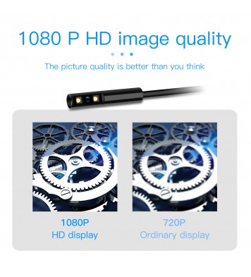 2.4 inch IPS HD screen  hard Cable portable handheld car detector pipeline camera industrial endoscope 