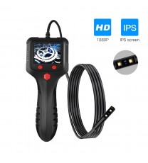 2.4 inch IPS HD screen  hard Cable portable handheld car detector pipeline camera industrial endoscope 