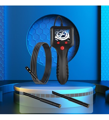 2.4 inch IPS HD screen  hard Cable portable handheld car detector pipeline camera industrial endoscope 