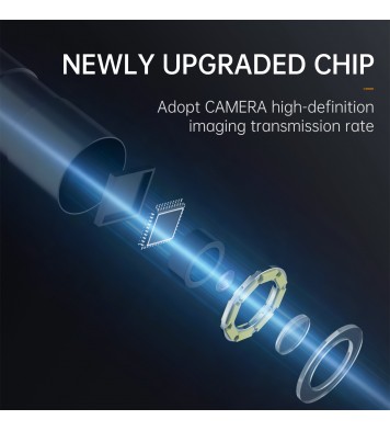 4.3 inch IPS HD screen  hard Cable portable handheld car detector pipeline camera industrial endoscope