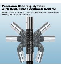 360º Version With Screen Car cleaning Endoscope