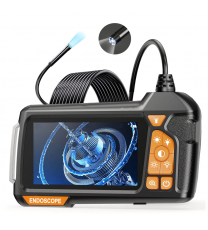 4.3' Screen Handheld Endoscope Camera 8mm Lens 30M Cable Industrial Borescope for Engine Inspection OEM Supported